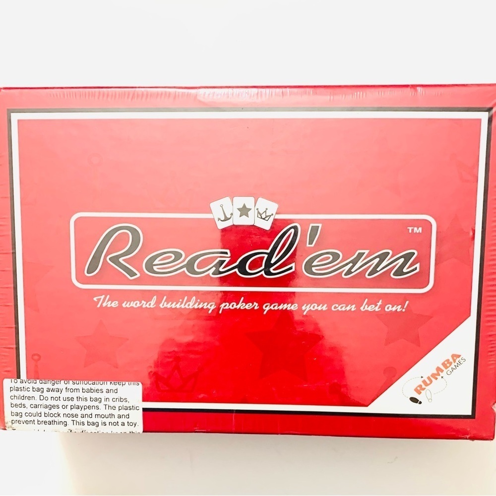 NWT ROMBA Read' Em Board Game